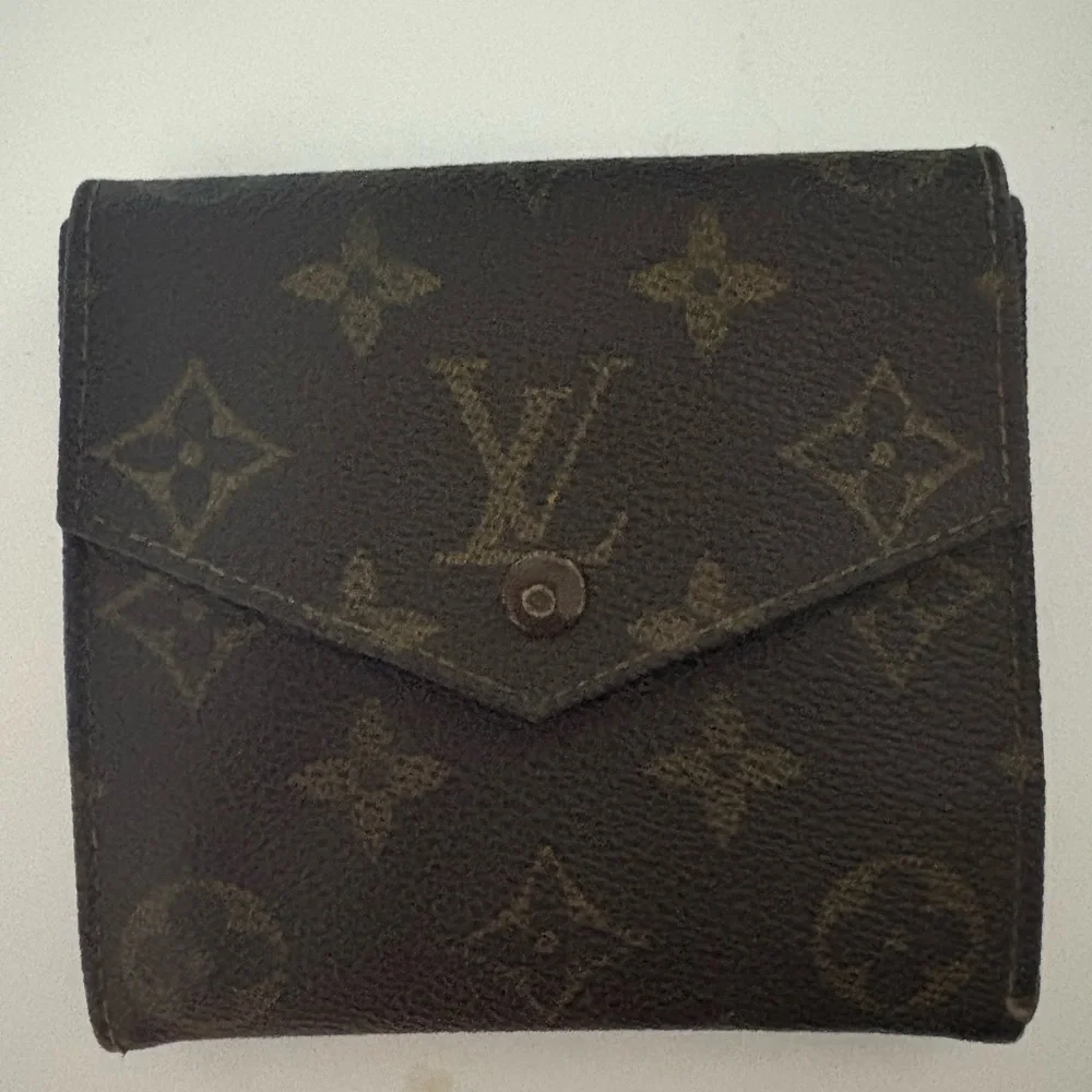 Louis Vuitton Brown Monogram Envelope Wallet